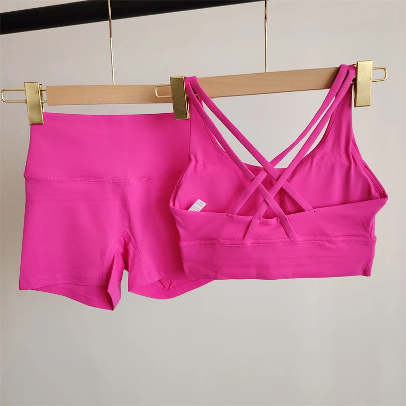 Solid Color Yoga Clothes Women's