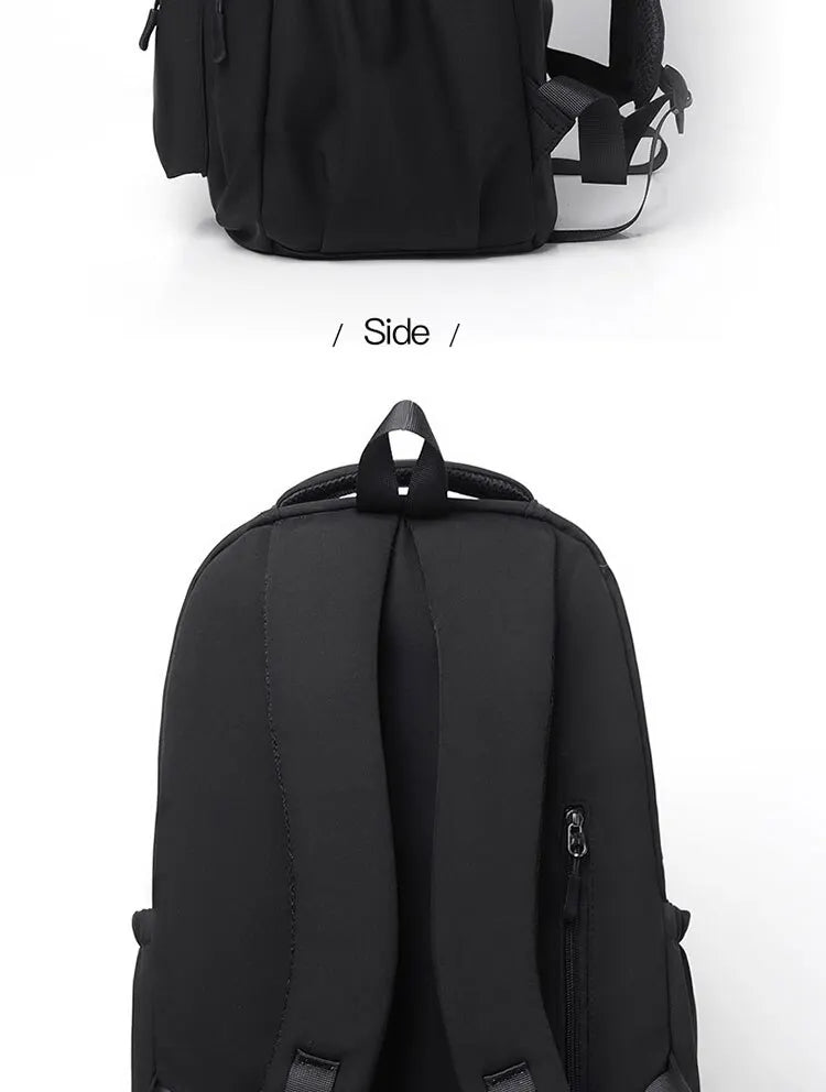 14 Inch Men And Women Universal School Bag Leisure Solid Color Outdoor Sports Shoulder Bag