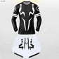 Jujutsu Kaisen Anime Compression T Shirt Suits Men's 2 In 1