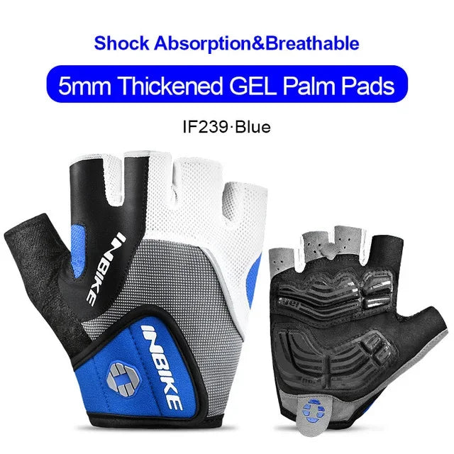 Shockproof GEL Pad Cycling Gloves Half Finger