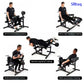 Leg exerciser machine, waist and abdomen flexion and extension muscle recovery strength