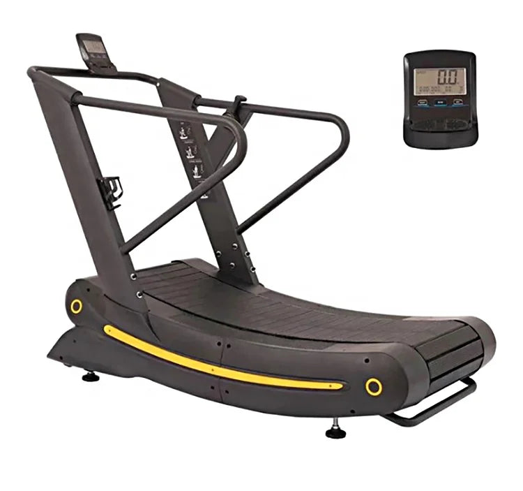 Gym Air Runner Non-motorized Unpowered Curved Treadmill Fitness equipment