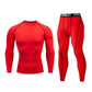 2pcs Men's Compression Sportswear Suit GYM