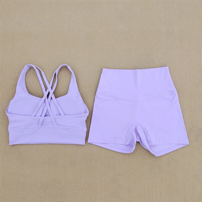 Solid Color Yoga Clothes Women's