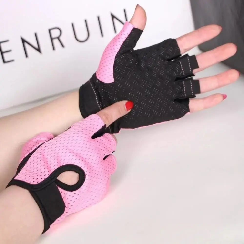 Cycling Fingerless Gloves Professional Gym Fitness