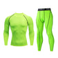 2pcs Men's Compression Sportswear Suit GYM