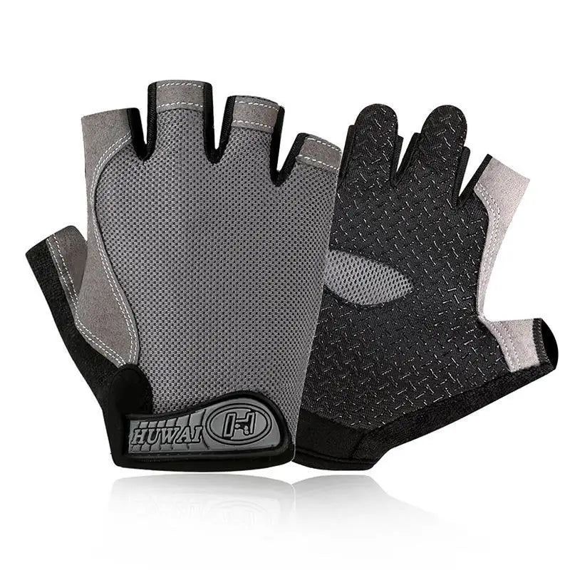 Half finger gloves for Gym (anti slip)