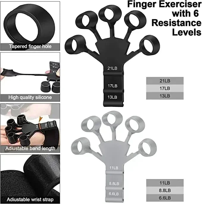 Silicone Grip Training and Exercise Finger Exercise