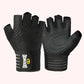 Weightlifting Gloves Wristband Support Breathable Anti-Slip Sports Gym Gloves Bodybuilding Powerlifting Fitness Training