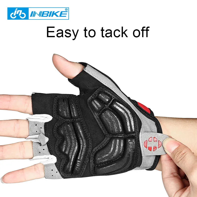 Shockproof GEL Pad Cycling Gloves Half Finger