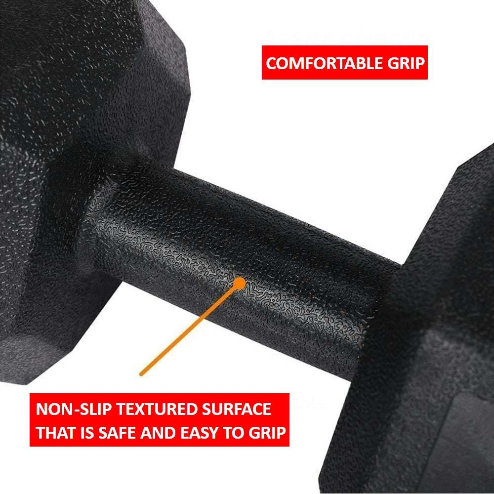 Hex dumbbells 2 pcs, 2KG 5KG 7.5KG 10KG