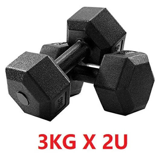 Hex dumbbells 2 pcs, 2KG 5KG 7.5KG 10KG