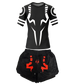 Men's 2-in-1 Compression Shirt & Double-Deck Shorts Set