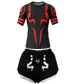 Men's 2-in-1 Compression Shirt & Double-Deck Shorts Set