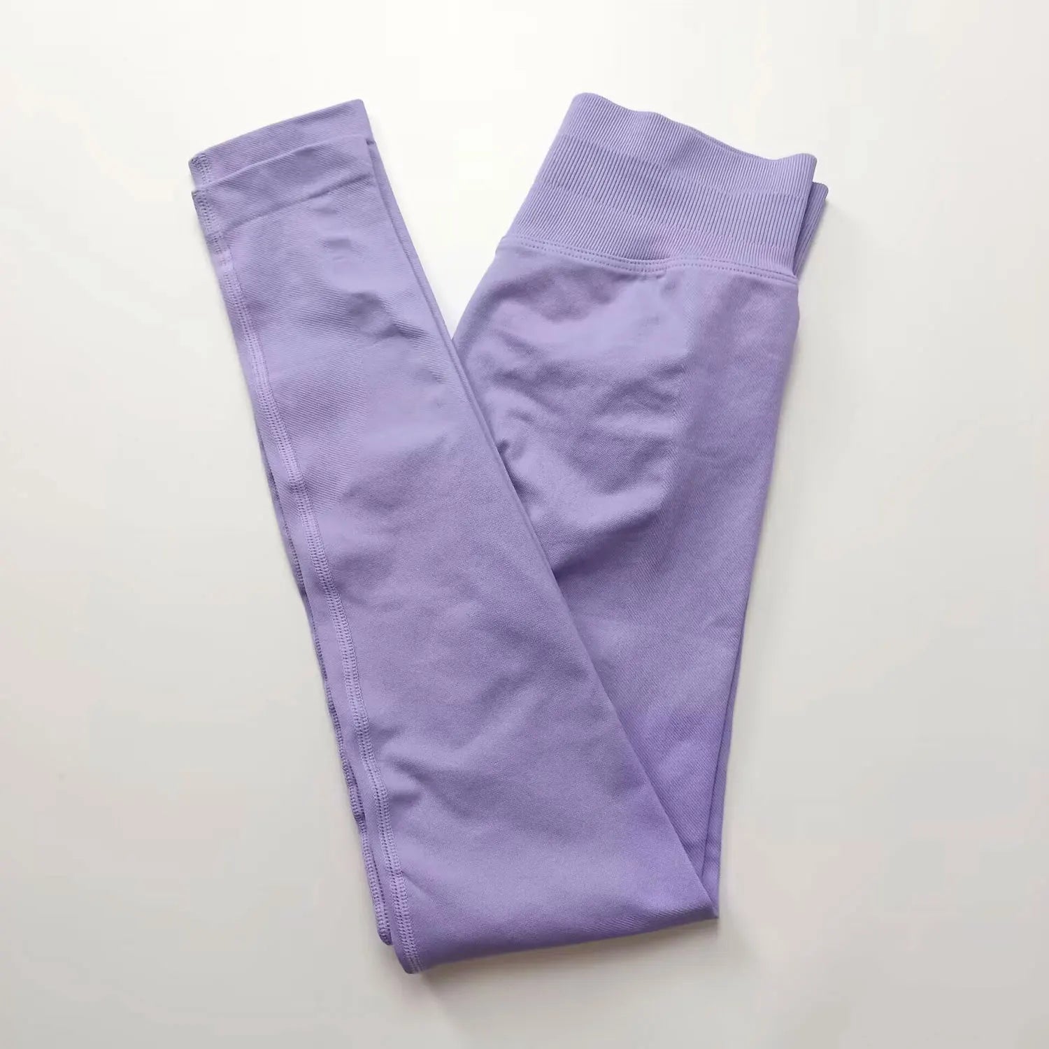 seamless gym leggings with high waist tummy control fit