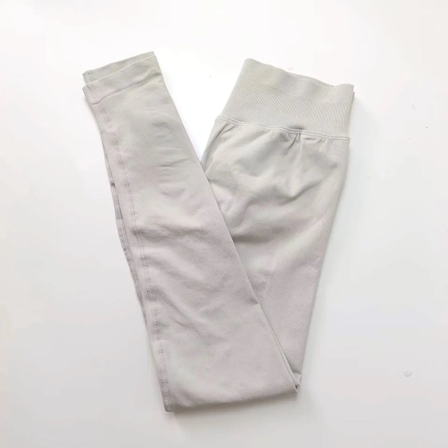 seamless gym leggings with high waist tummy control fit
